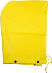 MCR Safety - Size One Size Fits Most, Yellow, Rain Hood - Detachable Hood - Industrial Tool & Supply