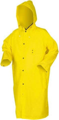 MCR Safety - Size XL, Yellow, Rain Jacket - 2 Pockets - Industrial Tool & Supply