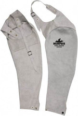 MCR Safety - Size Universal, Leather Sleeve - 25" Long Sleeve, Snaps at Wrist - Industrial Tool & Supply