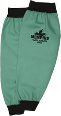 MCR Safety - Size Universal, Cotton Sleeve - 18" Long Sleeve, Elastic Opening at Both Ends - Industrial Tool & Supply