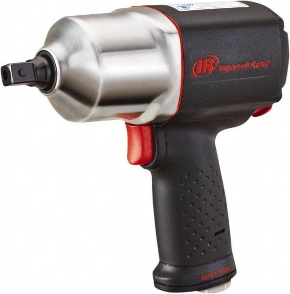 Ingersoll-Rand - 1/2" Drive, 11,000 RPM, 780 Ft/Lb Torque Impact Wrench - Pistol Grip Handle, 1,250 IPM, 5.8 CFM, 90 psi, 1/4" NPTF Inlet - Industrial Tool & Supply