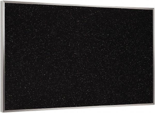 Ghent - 36" Wide x 24" High Open Cork Bulletin Board - Rubber, Confetti (Color) - Industrial Tool & Supply