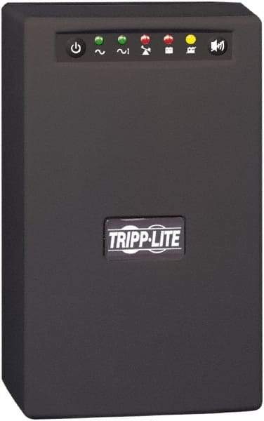 Tripp-Lite - 15 Amp, 1,500 VA, Tower Mount Line Interactive Backup Uninterruptible Power Supply - Backup 3 min with Full Load & 11-1/2 min with Half Load, 230 Volt Input & Output, 940 Watt Output, 1 Phases, 8 Outlets - Industrial Tool & Supply