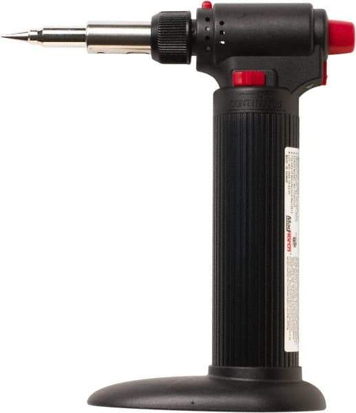 Mag-Torch - Self Igniting Butane Touch - Contains Soldering Tip, Precision Flame Tip & Hot Blow Tip - Exact Industrial Supply