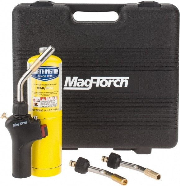 Bernzomatic - 4 Piece, Trigger Start MAPP Torch Kit - Industrial Tool & Supply