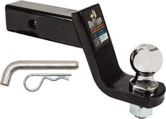 Buyers Products - 2" Ball Diam, 5-3/4" Shank Length, Hitch Ball - 2" Shank Diam, 5,000 Lb Capacity, Black Powder-Coated - Industrial Tool & Supply