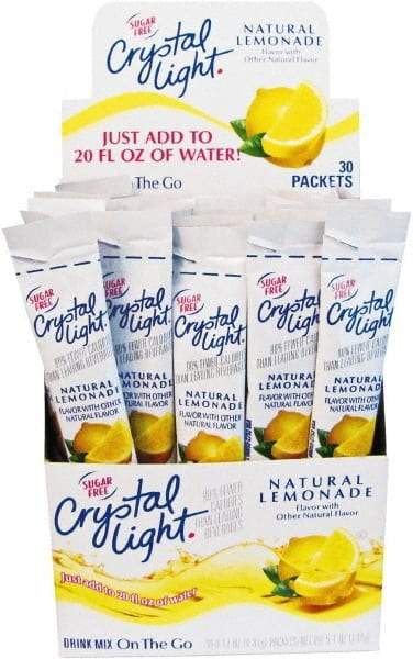 Crystal Light - Lemonade Flavored Drink Mix - Industrial Tool & Supply