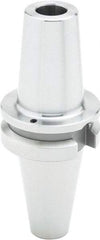 Parlec - 7/16" Hole Diam, BT40 Taper Shank Shrink Fit Tool Holder & Adapter - 6.3" Projection, 0.94" Nose Diam, 1.65" Clamping Depth, 20,000 RPM, Through Coolant - Exact Industrial Supply