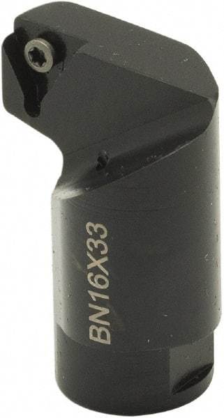 Parlec - TCMT 11 Insert Style, Replaceable Boring Bar Head - 0.6299" Shank Diam, Through Coolant - Industrial Tool & Supply