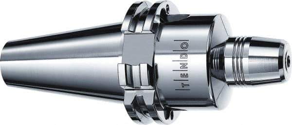 Schunk - CAT40 Taper Shank, 3/4" Hole Diam, Hydraulic Tool Holder/Chuck - 42mm Nose Diam, 101.6mm Projection, 41.5mm Clamp Depth, 25,000 RPM, Through Coolant - Exact Industrial Supply