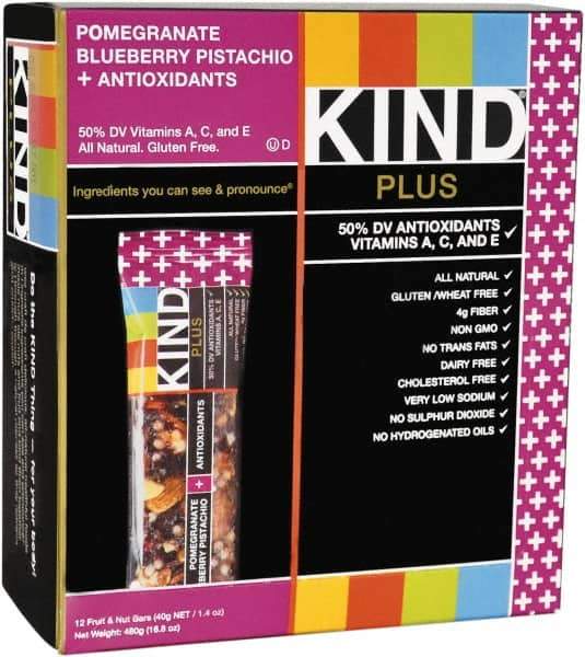 KIND - Nutrition Bar - Pomegranate/Blueberry/Pistachio - Industrial Tool & Supply