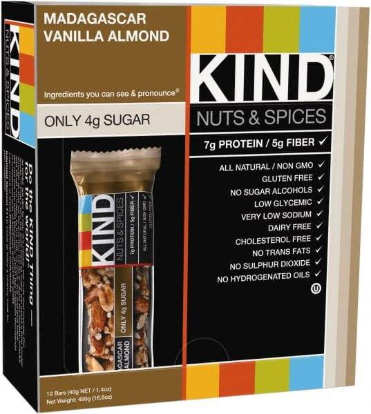 KIND - Nutrition Bar - Vanilla/Almond - Industrial Tool & Supply