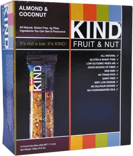 KIND - Nutrition Bar - Almond/Coconut - Industrial Tool & Supply