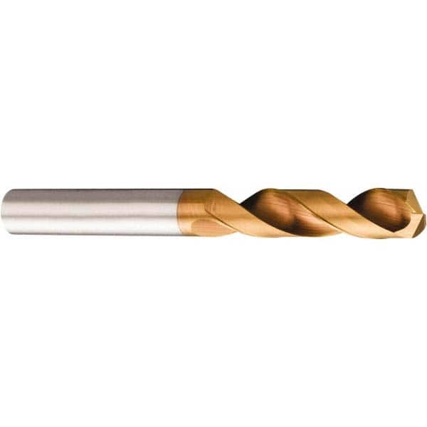 Sandvik Coromant - 12.8mm 140° Solid Carbide Jobber Drill - Industrial Tool & Supply