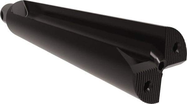 Allied Machine and Engineering - 228mm Max Drill Depth, 4.5xD, 1.8752" Diam, Indexable Insert Drill - 4 Inserts, 40mm Shank Diam, Straight Shank - Industrial Tool & Supply