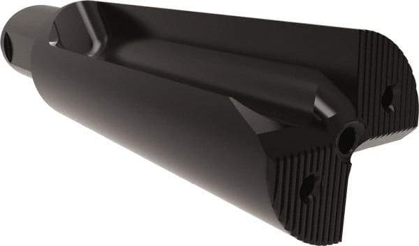 Allied Machine and Engineering - 140mm Max Drill Depth, 2.2xD, 2.2" Diam, Indexable Insert Drill - 4 Inserts, 40mm Shank Diam, Straight Shank - Industrial Tool & Supply