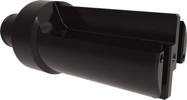 Allied Machine and Engineering - 4-3/4" Max Drill Depth, 2-1/2" Diam, Indexable Insert Drill - 2 Inserts, ABS63 Modular Connection Shank - Industrial Tool & Supply