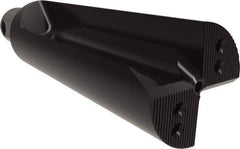 Allied Machine and Engineering - 216mm Max Drill Depth, 2.5xD, 3.2" Diam, Indexable Insert Drill - 6 Inserts, 50mm Shank Diam, Straight Shank - Industrial Tool & Supply