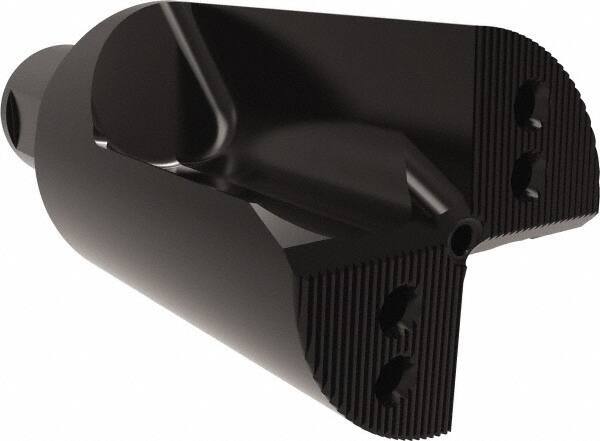 Allied Machine and Engineering - 102mm Max Drill Depth, 1xD, 3.6" Diam, Indexable Insert Drill - 8 Inserts, 50mm Shank Diam, Straight Shank - Industrial Tool & Supply