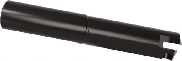 Allied Machine and Engineering - Series F, 3 to 3-7/8" Diam, 2" Diam Straight Shank, Straight Flute Spade Drill - 5-1/2" Max Depth, 6-3/4" Body Length, 9-1/2" OAL, Short Length, Through Coolant - Industrial Tool & Supply