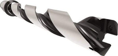 Allied Machine and Engineering - Series 29, 29 to 31.99mm Diam, 32mm Diam Straight Shank with Flange, Helical Flute Spade Drill - 223.9mm Max Depth, 264.1mm Body Length, 324.1mm OAL, Standard Length, Through Coolant - Industrial Tool & Supply