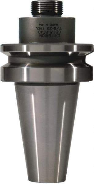 Allied Machine and Engineering - 1-1/2-18 Threaded Mount, Boring Head Taper Shank - Threaded Mount Mount, 2.06 Inch Projection, 3 Inch Nose Diameter - Exact Industrial Supply