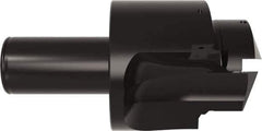 Allied Machine and Engineering - AND10050, MS 33649, SAE AS5202 Standard, 2-1/2-12, 32 Tube Dash Number, 60° Porting Angle, 2.524" Pilot Diam, 1-1/2" Shank Diam, Indexable Spade Blade Insert Porting Tool - 2 Porting Inserts, 6-3/8" Overall Length - Industrial Tool & Supply