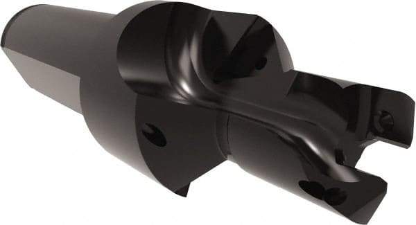 Allied Machine and Engineering - 13 to 14mm Diam, Straight Shank, 19.05mm Body Shank Diam, Combo Chamfer and Countersink Drill - TCMT 110204 Insert, 94.46mm OAL - Industrial Tool & Supply