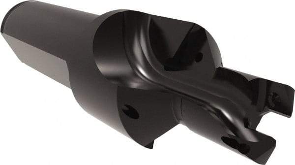 Allied Machine and Engineering - 12 to 13mm Diam, Straight Shank, 19.05mm Body Shank Diam, Combo Chamfer and Countersink Drill - TCMT 110204 Insert, 94.85mm OAL - Industrial Tool & Supply