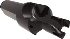 Allied Machine and Engineering - 12 to 13mm Diam, Straight Shank, 19.05mm Body Shank Diam, Combo Chamfer and Countersink Drill - TCMT 110204 Insert, 94.85mm OAL - Industrial Tool & Supply