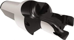 Allied Machine and Engineering - 13 to 13.99mm Diam, Straight Shank, 19.05mm Body Shank Diam, Combo Chamfer and Countersink Drill - TCMT 110204 Insert, 94.46mm OAL - Industrial Tool & Supply