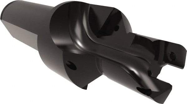 Allied Machine and Engineering - 14 to 15mm Diam, Straight Shank, 19.05mm Body Shank Diam, Combo Chamfer and Countersink Drill - TCMT 110204 Insert, 96.04mm OAL - Industrial Tool & Supply