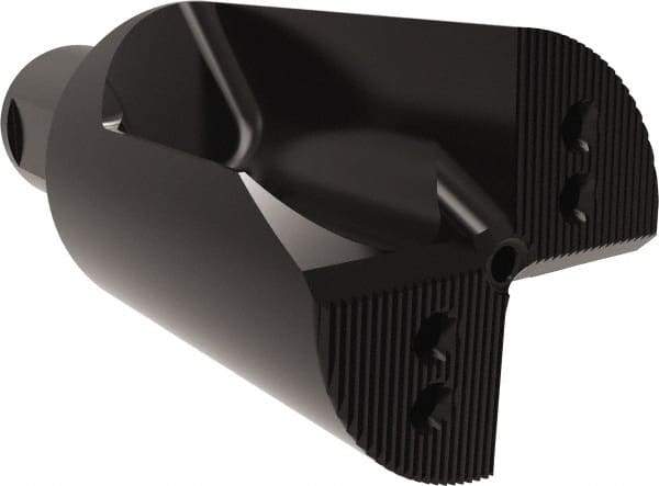 Allied Machine and Engineering - 95mm Max Drill Depth, 1xD, 3.4" Diam, Indexable Insert Drill - 8 Inserts, 50mm Shank Diam, Straight Shank - Industrial Tool & Supply