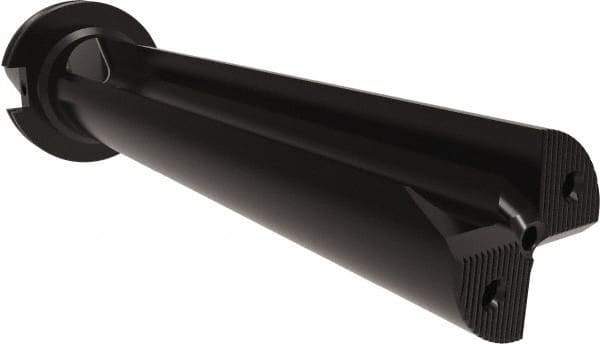 Allied Machine and Engineering - 11-3/4" Max Drill Depth, 4.5xD, 61mm Diam, Indexable Insert Drill - 2 Inserts, CAT50 Taper Shank - Industrial Tool & Supply