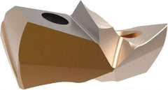 Allied Machine and Engineering - 1-1/16" Diam, Seat Code 26, 140° Included Angle Spade Drill Insert - AM300 Coated, Carbide, Grade K35, Series GEN3SYS XT - Industrial Tool & Supply