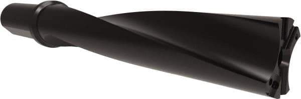 Allied Machine and Engineering - Series APX 57, 5xD, 50mm Shank Diam, Drill Body - 368.6mm Drill Body Length to Flange, W5705H Toolholder, 448.6mm OAL, 368.6mm Drill Body Length, Weldon Flat Shank, Through Coolant - Industrial Tool & Supply