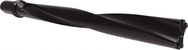 Allied Machine and Engineering - Series APX 51, 10xD, 2" Shank Diam, Drill Body - 24.5938" Drill Body Length to Flange, W5110H Toolholder, 29.0938" OAL, 24.5938" Drill Body Length, Weldon Flat Shank, Through Coolant - Industrial Tool & Supply