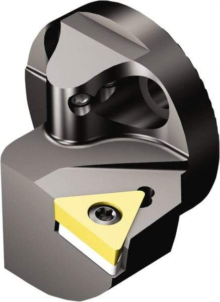 Sandvik Coromant - Right Hand Cut, Size 32, TCMT 3(2.5)2 Insert Compatiblity, Modular Turning & Profiling Cutting Unit Head - 22mm Ctr to Cutting Edge, 32mm Head Length, Through Coolant, Series CoroTurn 107 - Industrial Tool & Supply