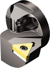 Sandvik Coromant - Right Hand Cut, Size 32, TCMT 3(2.5)2 Insert Compatiblity, Modular Turning & Profiling Cutting Unit Head - 22mm Ctr to Cutting Edge, 32mm Head Length, Through Coolant, Series CoroTurn 107 - Industrial Tool & Supply