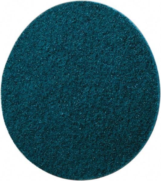 3M - 7" Diam, Aluminum Oxide Hook & Loop Disc - Very Fine Grade, Nonwoven, - Industrial Tool & Supply