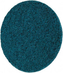 3M - 5" Diam, Aluminum Oxide Hook & Loop Disc - Very Fine Grade, Nonwoven, - Industrial Tool & Supply
