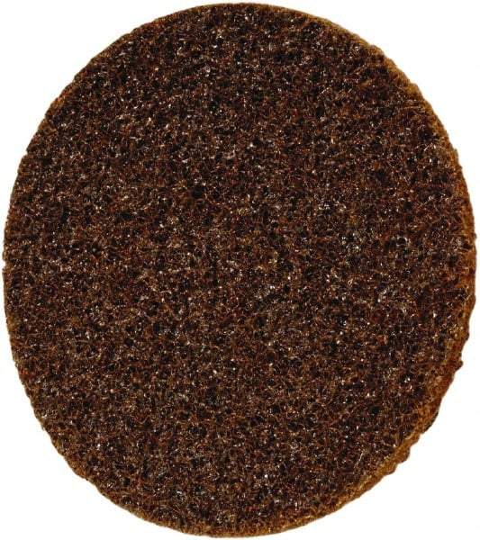 3M - 5" Diam, Aluminum Oxide Hook & Loop Disc - Coarse Grade, Nonwoven, - Industrial Tool & Supply