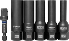 Irwin - 6 Piece Bolt Extractor Set - Clam Shell - Industrial Tool & Supply