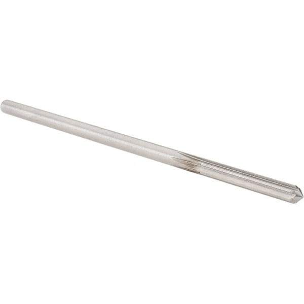 Alvord Polk - 0.1865" Cobalt 6 Flute Chucking Reamer - Straight Flute, 0.1805" Straight Shank, 1-1/8" Flute Length, 4-1/2" OAL - Industrial Tool & Supply