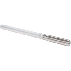 Alvord Polk - 0.629" High Speed Steel 8 Flute Chucking Reamer - Industrial Tool & Supply