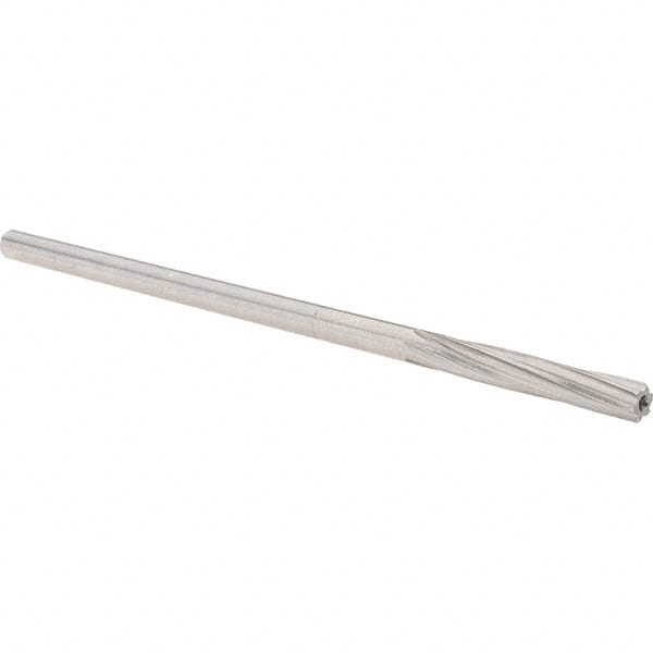 Alvord Polk - 0.251" High Speed Steel 6 Flute Chucking Reamer - Industrial Tool & Supply