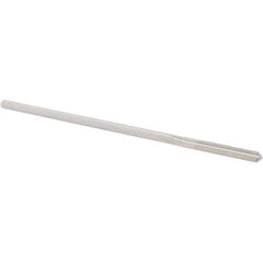 Alvord Polk - 0.118" High Speed Steel 4 Flute Chucking Reamer - Straight Flute, 0.112" Straight Shank, 7/8" Flute Length, 3-1/2" OAL - Industrial Tool & Supply