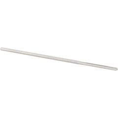 Alvord Polk - 0.08" High Speed Steel 4 Flute Chucking Reamer - Straight Flute, 0.0771" Straight Shank, 3/4" Flute Length, 3" OAL - Industrial Tool & Supply