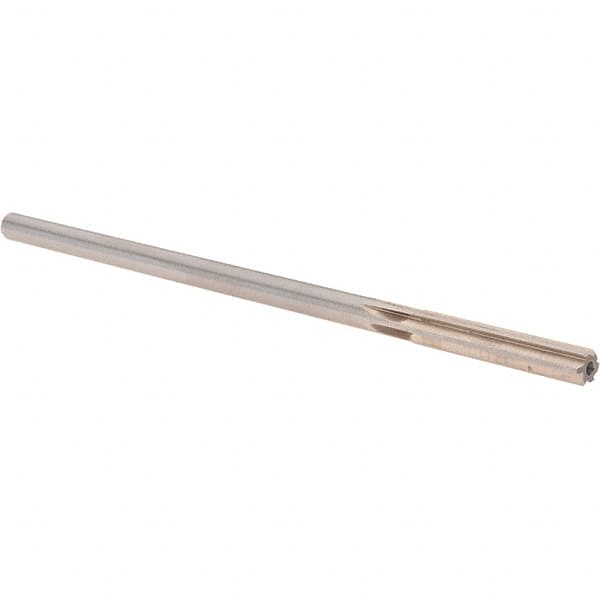 Alvord Polk - 0.263" High Speed Steel 6 Flute Chucking Reamer - Industrial Tool & Supply