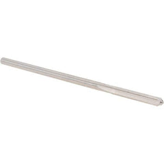 Alvord Polk - 0.1555" High Speed Steel 4 Flute Chucking Reamer - Straight Flute, 0.146" Straight Shank, 1" Flute Length, 4" OAL - Industrial Tool & Supply